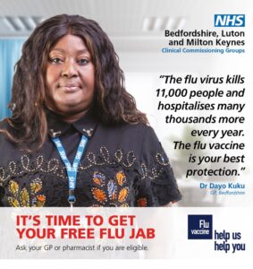 It's time to get your free flu jab